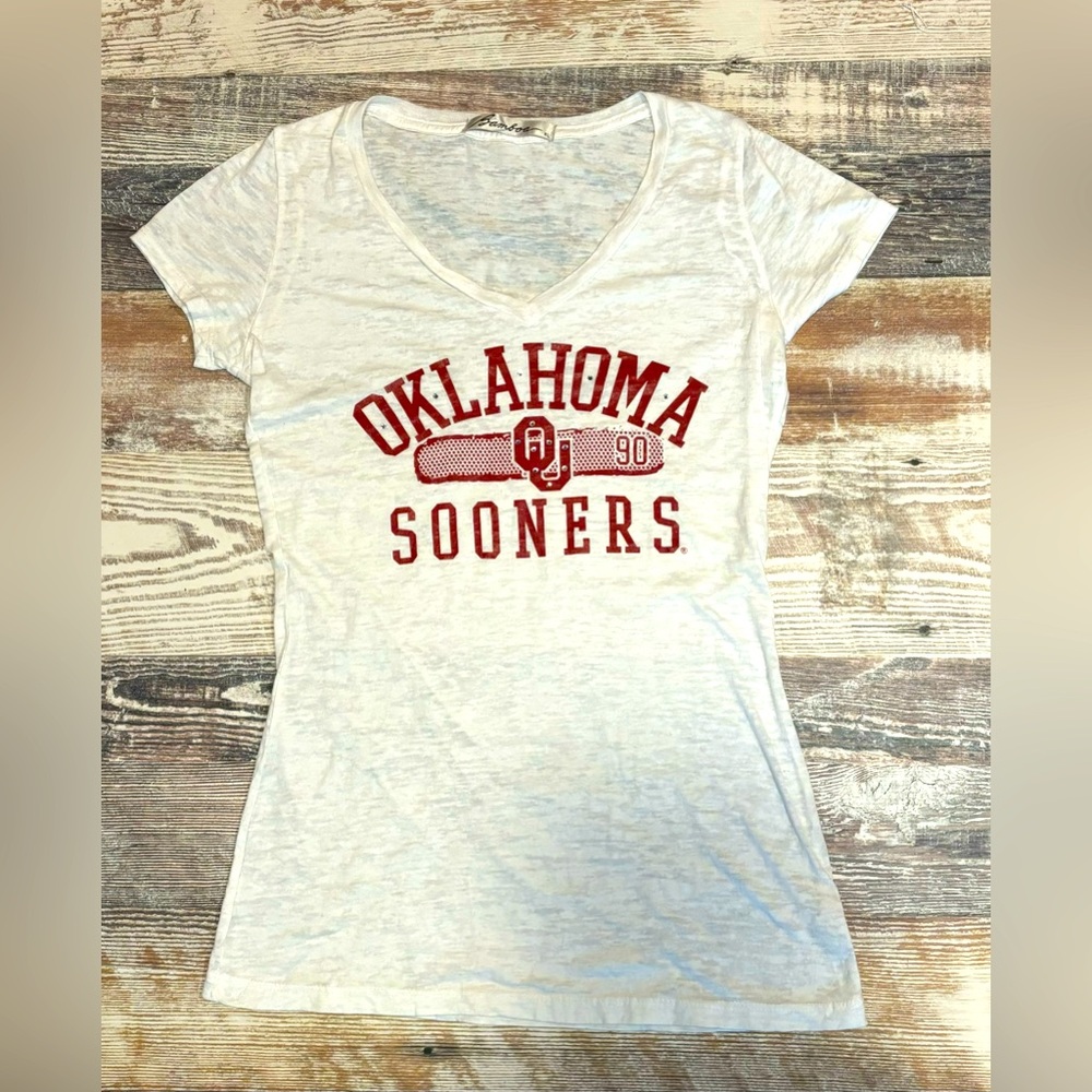 OU Sooners Shirt Sleeve Shirt!!
